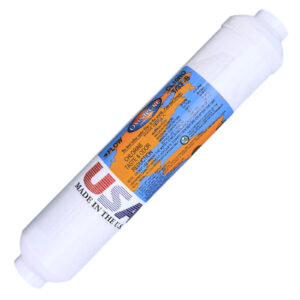 Inline Omnipure GAC T33 Carbon Filter — NSF Certified, USA-Made, 10″ × 2″, 1/4″ & 3/8″