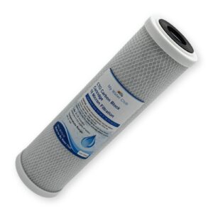 CTO Carbon Block Water Filter Cartridge — 10 Micron, 10″ x 2.5″ (9 7/8" x 2.5")