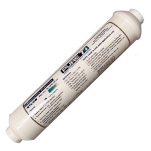 Inline Sediment Water Filter – 5 Micron | 2″ × 10″ Standard Size | 1/4″ Tubing Connection