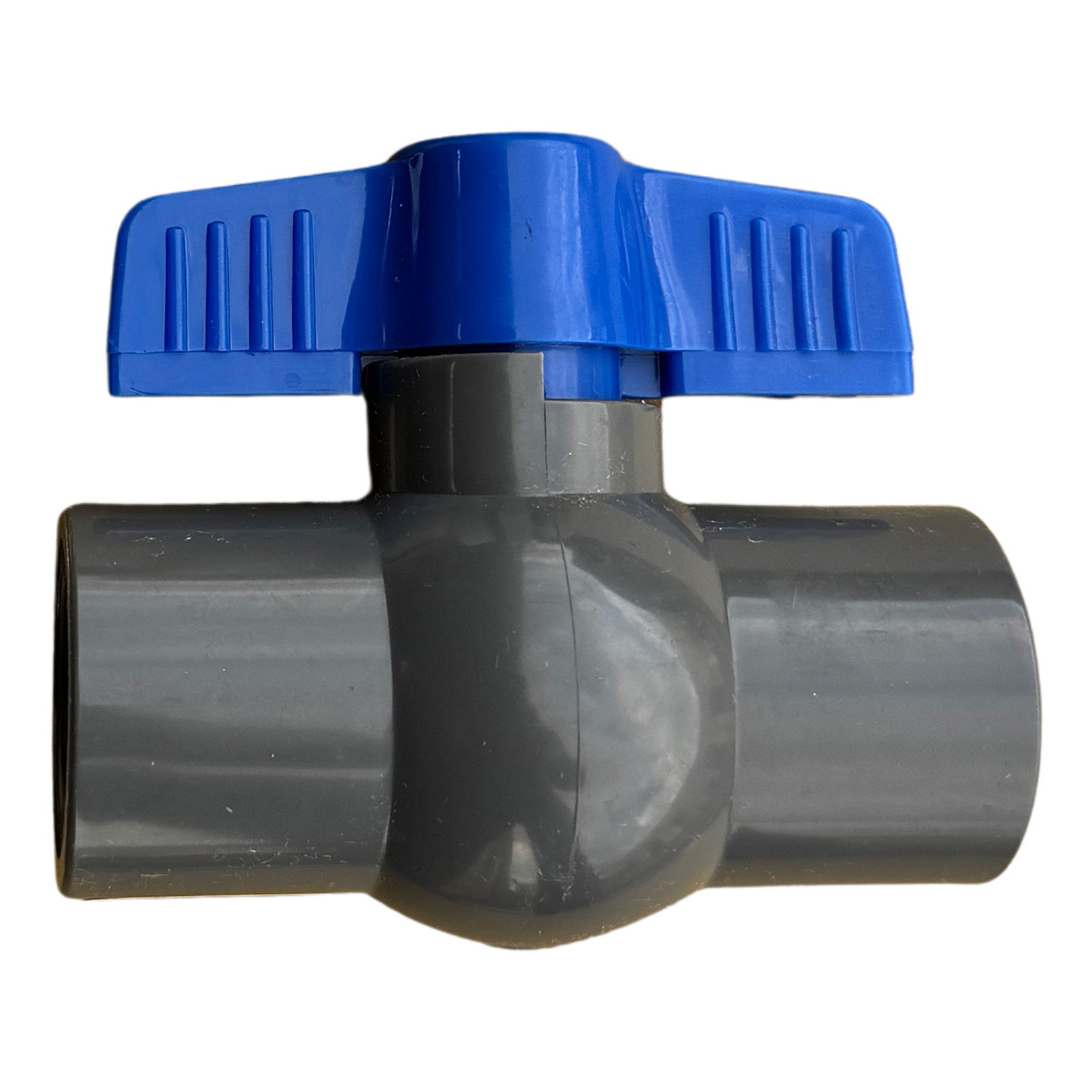PVC Ball Valve – 3/4″ FNPT × FNPT (Female Threaded)