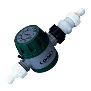 Inline Shut-Off Timer — Automatic Water Stop, 15–120 Min (1/4″ OD)