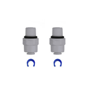 1/4″ MNPT × 1/4″ OD Quick-Connect Straight Fitting (2-Pack)