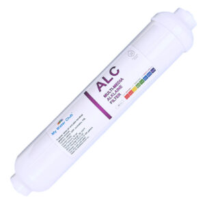 Inline Alkaline Filter — Raises pH to ~8.4–9.3, 10″ × 2″, 1/4″ & 3/8″