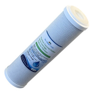 Premium Coconut Carbon Block Filter Cartridge, 10 Micron 10″ x 2.5″ (9 7/8" x 2.5")