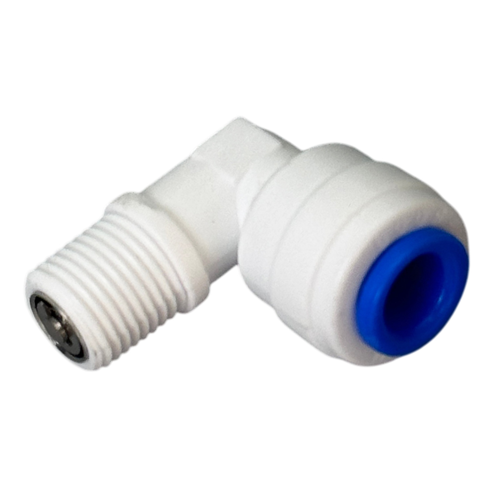 1/8″ Check Elbow — Built-In Check Valve for RO Waste Line