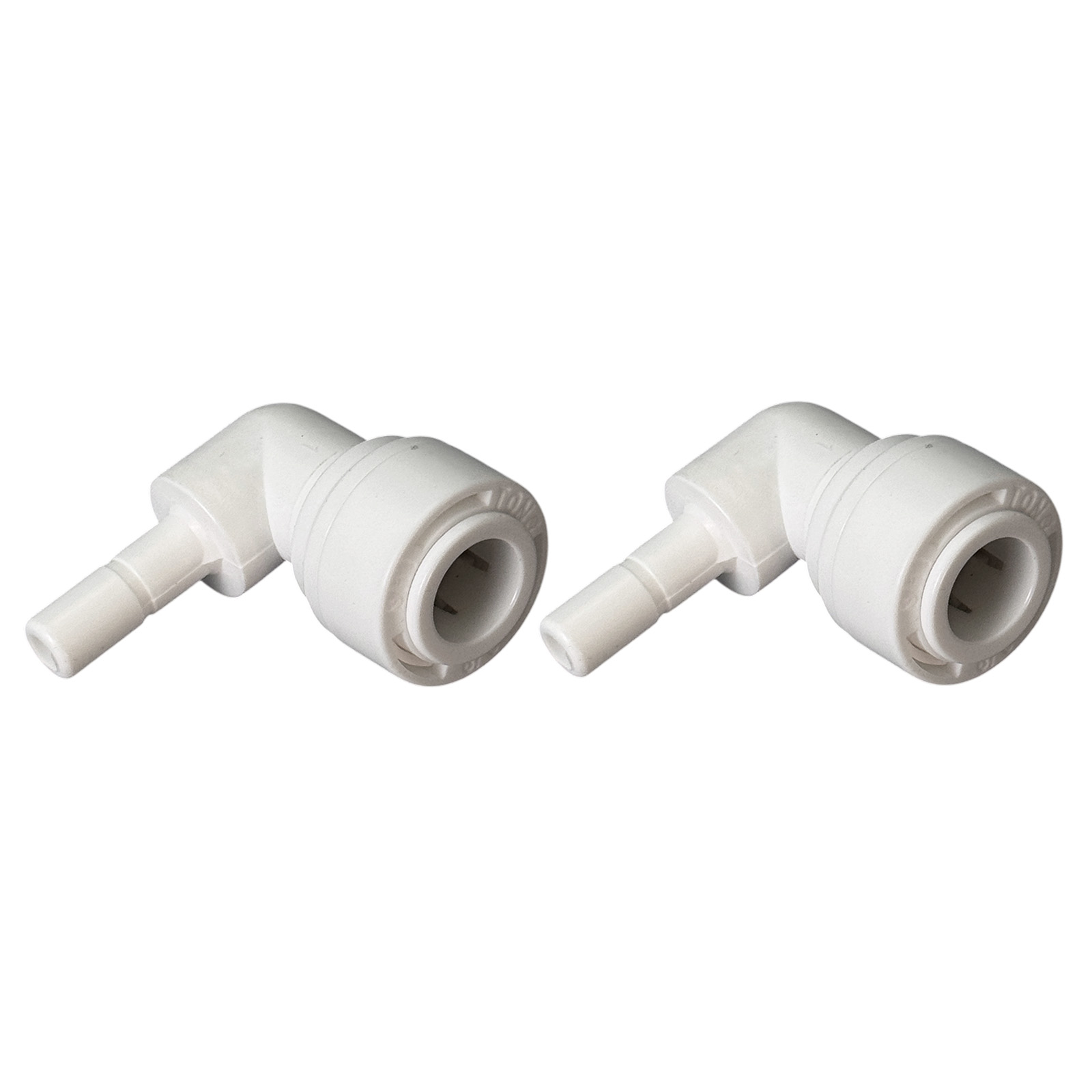 1/4″ Stem × 3/8″ QC Elbow — Cross-Size Stem Connector (90°, 2-Pack)