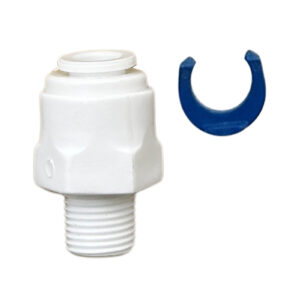 1/8″ MNPT × 1/4″ OD Quick-Connect Straight Adapter