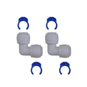 Elbow Fittings (2-Pack) – 3/8″ OD Tubing × 3/8″ OD Tubing