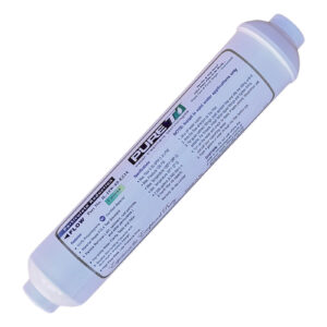 Inline PureT IL-10W-S5-EZ14 Sediment Water Filter – 5 Micron | 2″ × 10″ Standard Size | 1/4″ Tubing Connection (Quick Connect)