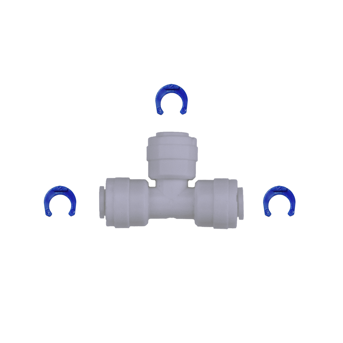 T-Splitter Fitting – 1/4″ OD Tubing × 1/4″ OD Tubing × 1/4″ OD Tubing