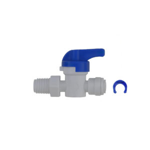RO Straight Ball Valve – 1/4″ OD Tubing × 1/4″ Thread