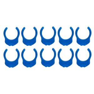 C-Clip Locking Rings for 3/8″ OD Quick-Connect Fittings (10-Pack)