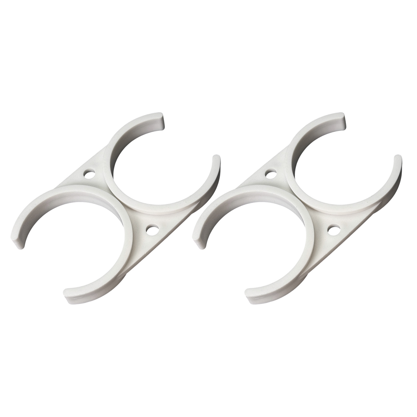 2.5″ × 2.5″ Mounting Clip — Fits 2.5″ Housings & Cylindrical Components (2-Pack)