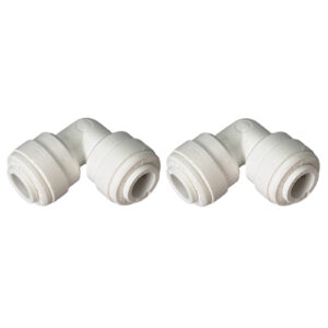1/4″ Tube-to-Tube Elbow — Connects Two 1/4″ Tubes at 90°