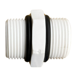 1″ Male NPT Union Connector – PVC (Qty 1)