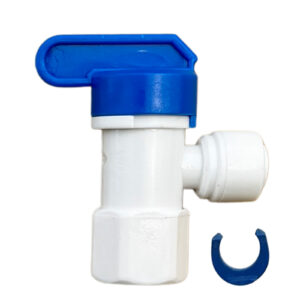 RO Storage Tank Ball Valve – 1/4″ FPT x 1/4″ Quick Connect