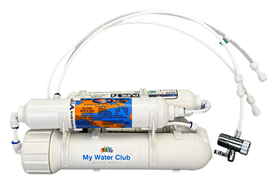 4 Stage Basic Reverse Osmosis Water Purification System, 75 GPD or 150 GPD membrane