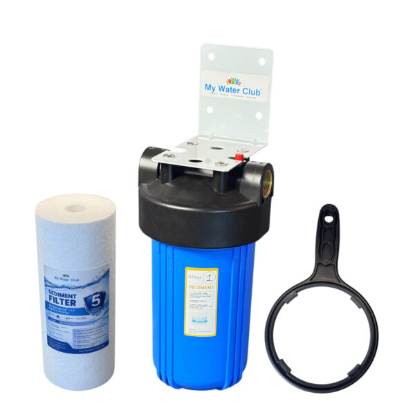 MyWaterClub WHS-1S-10BB single-stage Big Blue whole house water filter system